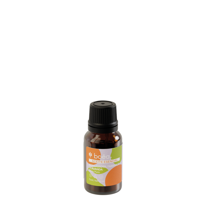 Aceite esencial bergamota/naranja/lavanda