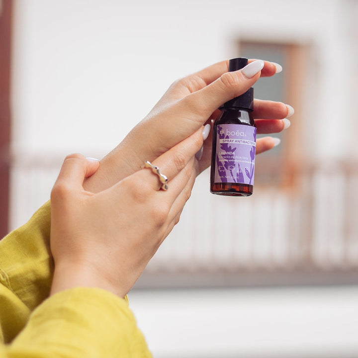 Spray antibacterial de lavanda