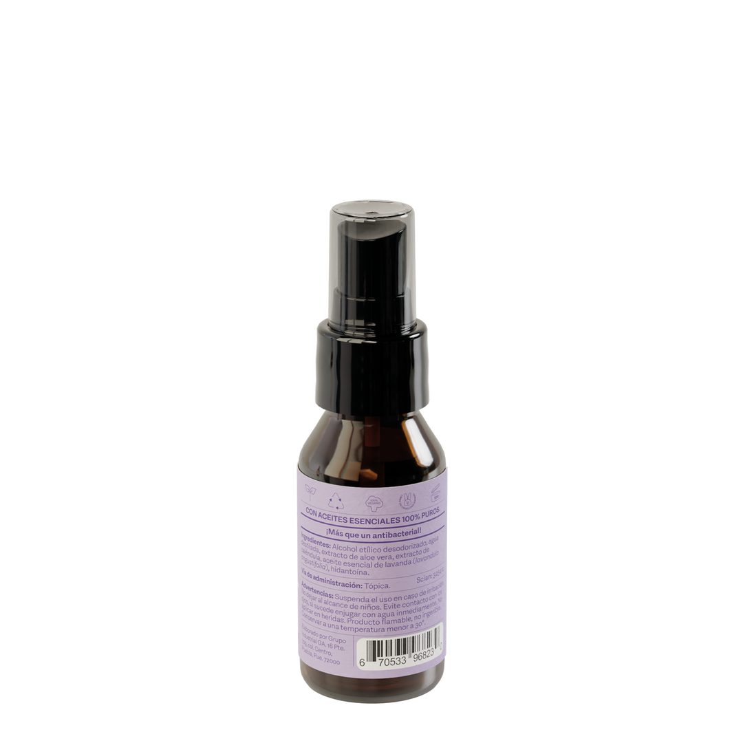 Spray antibacterial de lavanda